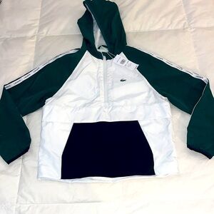Brand brand NEW!!!! with tags Lacoste size 12 pullover windbreaker